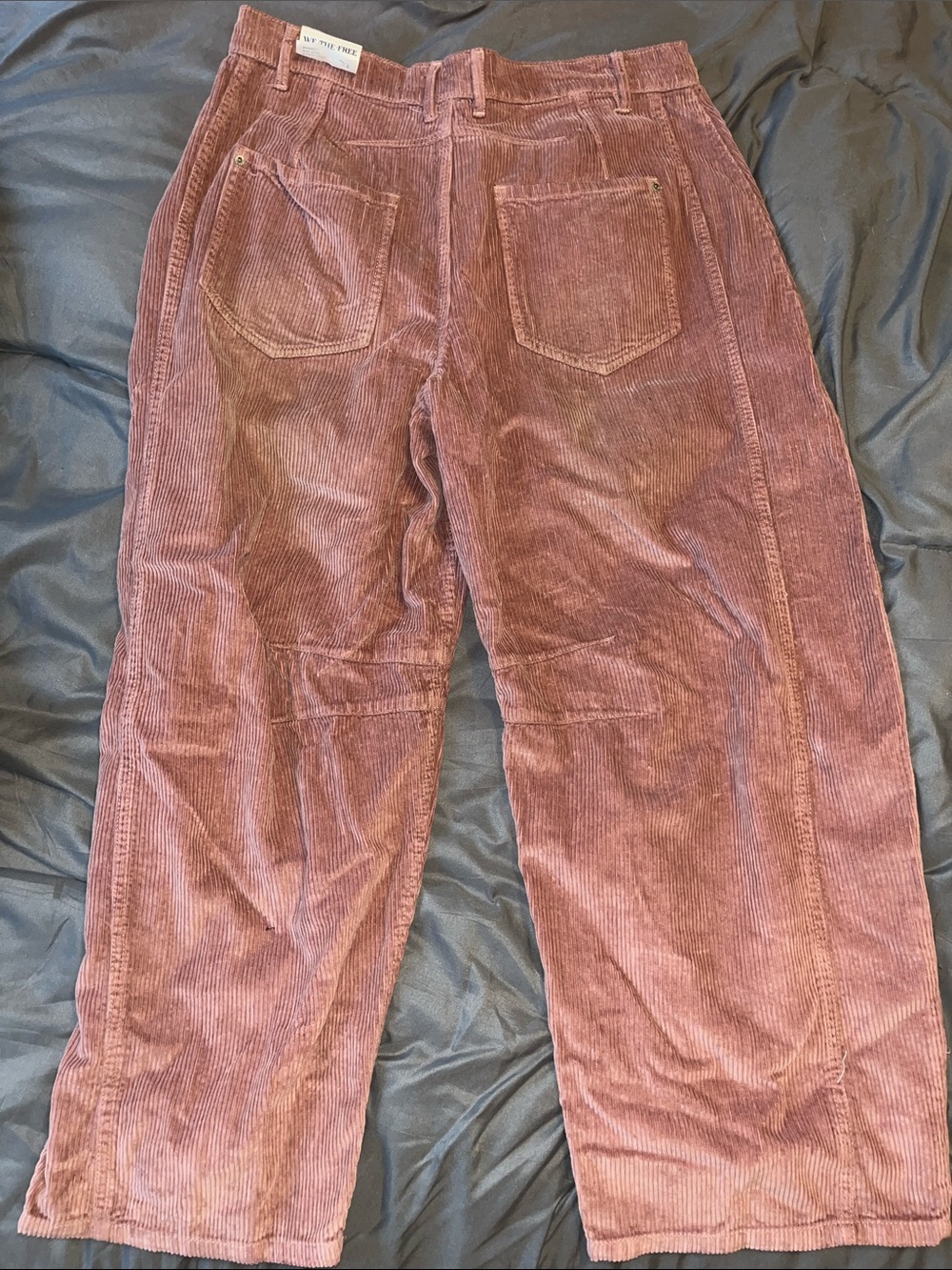 We The Free Corduroy Pants in Mauve Pink - Picture 4 of 5